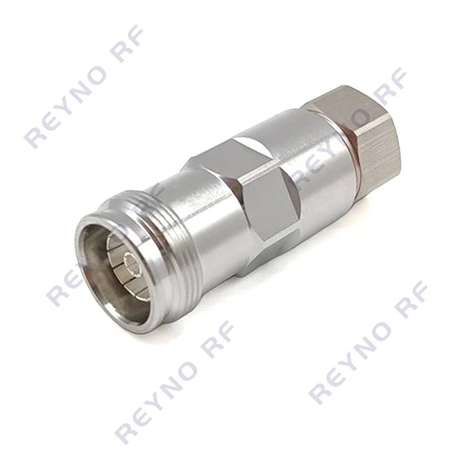 RF Coaxial Connector 4.3-10 FEMALE CLAMP FOR 1/2 Super Flexible CABLE 4.3-10-K1/2S