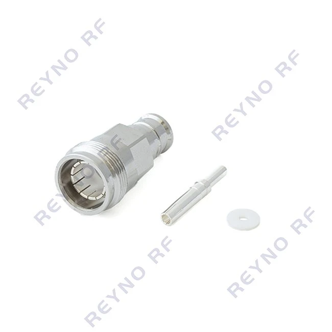 RF Coaxial Connector 4.3-10 Female Solder For 3/8”CABLE 4.3-10-K3/8-HJ