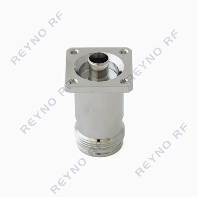 RF Coaxial Connector 4.3-10 Female Solder For .250 Cable 4.3-10-K250 RF Coaxial Connector 4.3-10 Female Solder For .250 Cable 4.3-10-K250