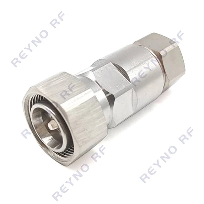 RF Coaxial Connector 4.3-10 MALE CLAMP FOR 1/2 Super Flexible CORRUGATED Cable 4.3-10-J1/2S RF Coaxial Connector 4.3-10 MALE CLAMP FOR 1/2 Super Flexible CORRUGATED Cable 4.3-10-J1/2S