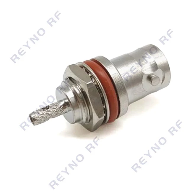RF Coaxial Connector BNC FEMALE CRIMP FOR RG316 CABLE BNC-C-KRG316