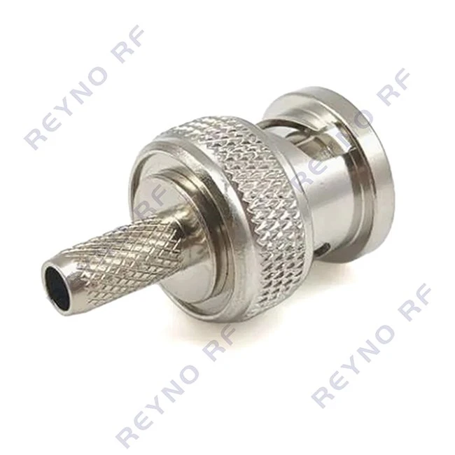 RF Coaxial Connector BNC MALE CRIMP FOR SYV-75-3 CABLE 75Ω BNC-C-75J3 RF Coaxial Connector BNC MALE CRIMP FOR SYV-75-3 CABLE 75Ω BNC-C-75J3
