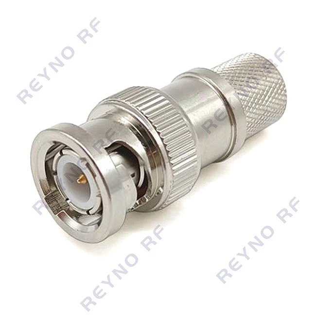 RF Coaxial Connector BNC MALE CRIMP FOR LMR400 CABLE BNC-C-JLMR400