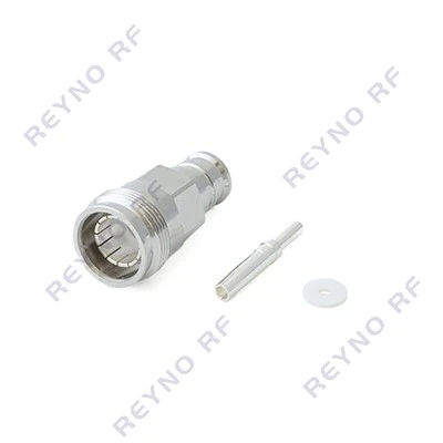RF Coaxial Connector 4.3-10 Female Solder For 3/8”CABLE 4.3-10-K3/8-HJ