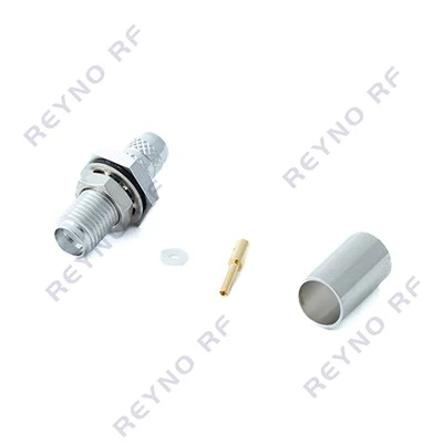 RF Coaxial Connector SMA FEMALE CRIMP FOR LMR240 CABLE SMA-C-KLMR240